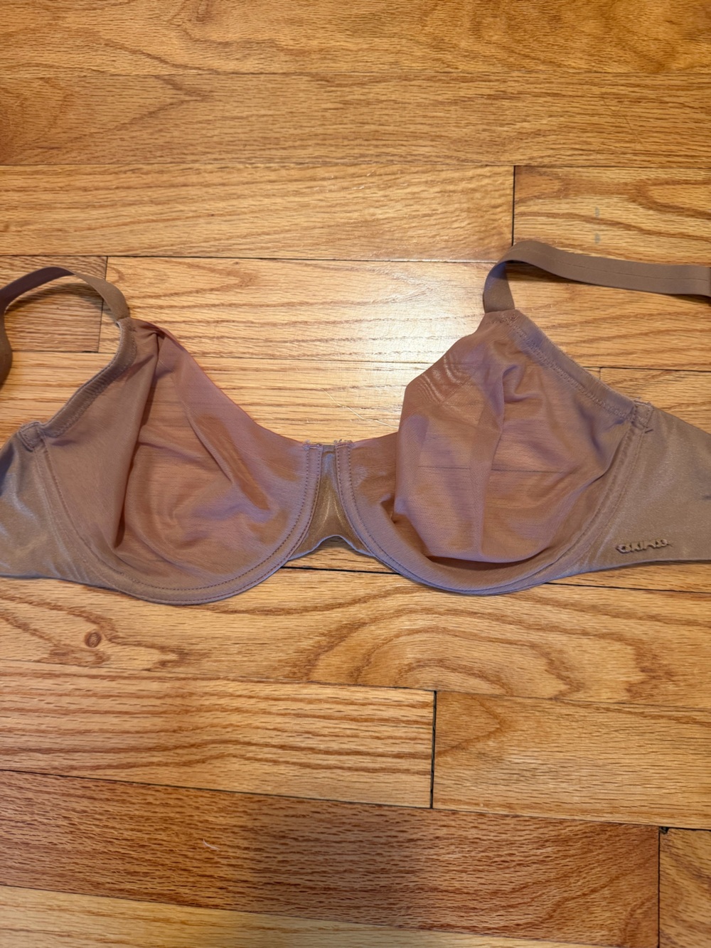 SKIMS Sheer Underwire Bra in Taupe Brown